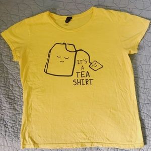“It’s a tea shirt” Top💛